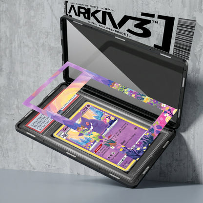 ARKIV3 PSA graded exploded mockup