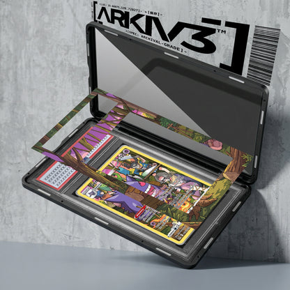 ARKIV3 PSA graded exploded mockup