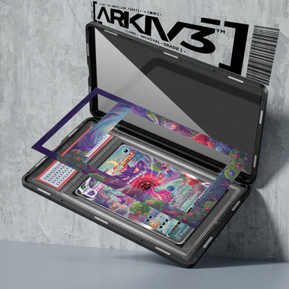 ARKIV3 PSA graded exploded mockup
