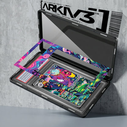 ARKIV3 PSA graded exploded mockup