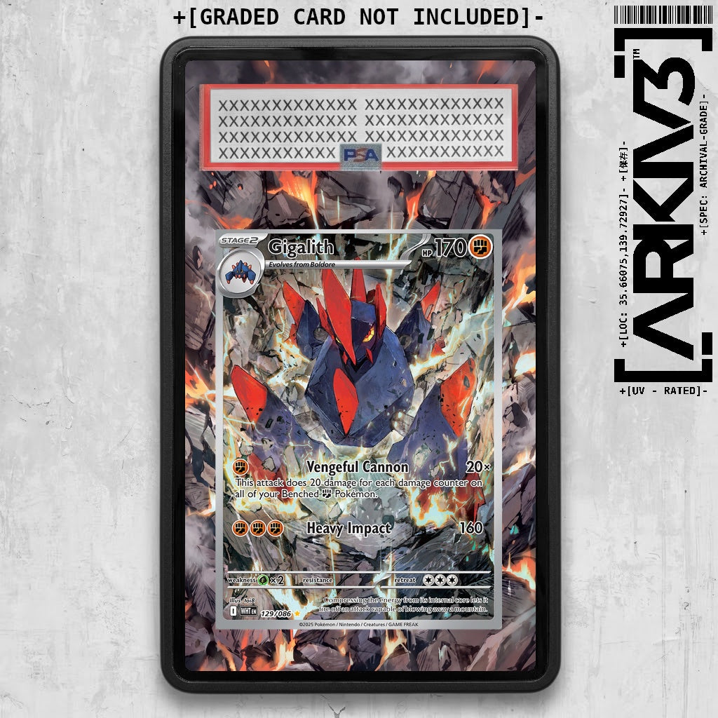 ARKIV3 PSA graded front - Black