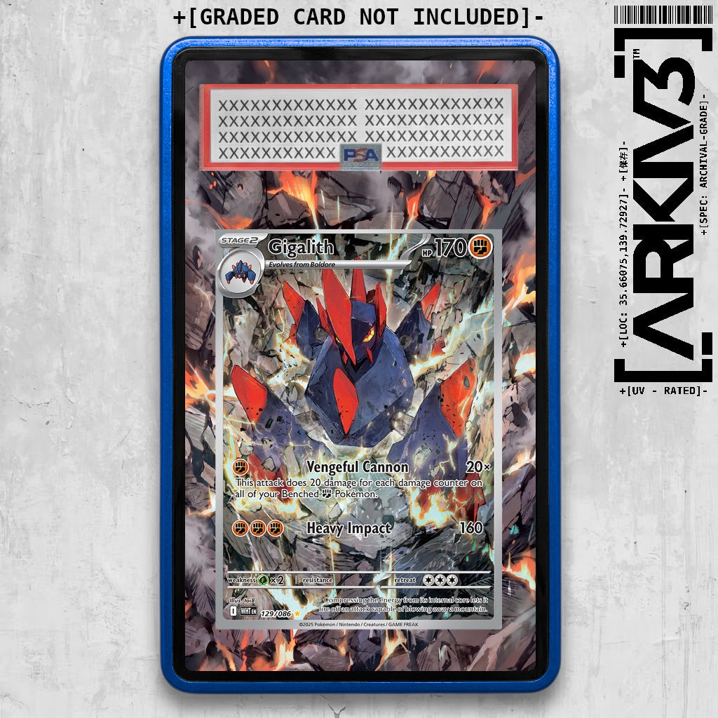 ARKIV3 PSA graded front - Blue