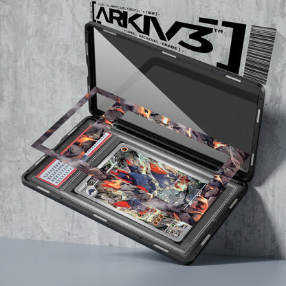 ARKIV3 PSA graded exploded mockup