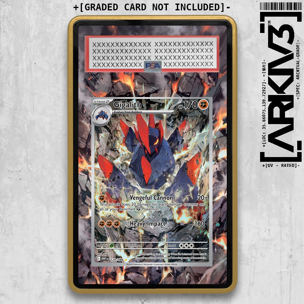 ARKIV3 PSA graded front - Gold