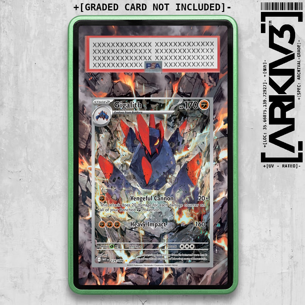ARKIV3 PSA graded front - Green