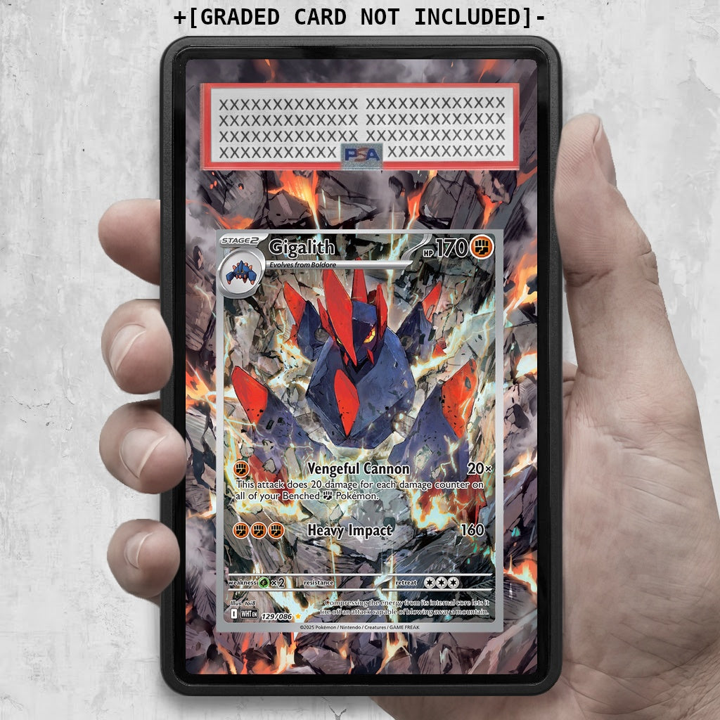 ARKIV3 PSA graded hand mockup