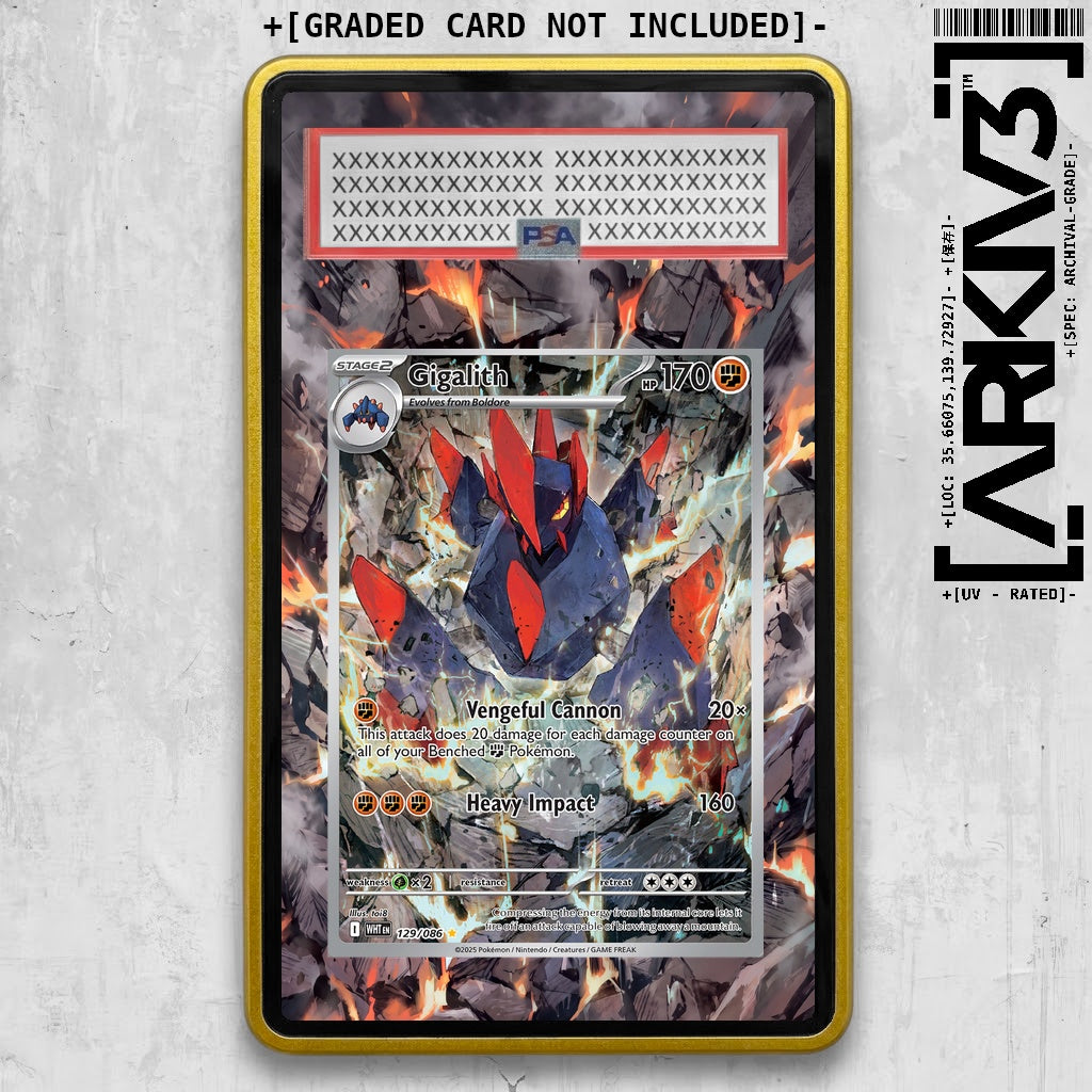 ARKIV3 PSA graded front - Yellow