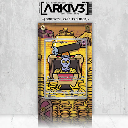 [UNIT: 198/182] // Gimmighoul Extended Art Display Case - Raw