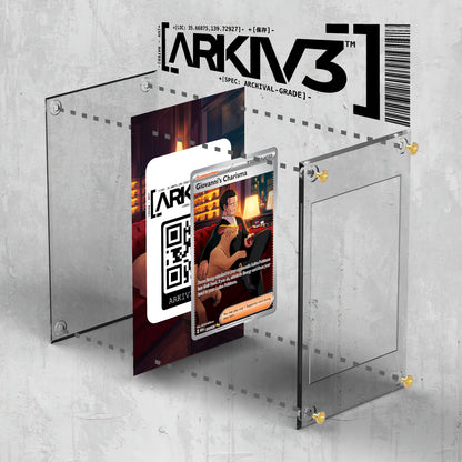 [UNIT: 204/165] // Giovanni's Charisma Extended Art Display Case - Raw