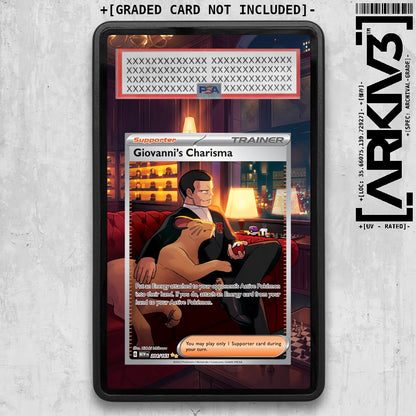 [UNIT: 204/165] // Giovanni's Charisma Extended Art Display Case - Graded