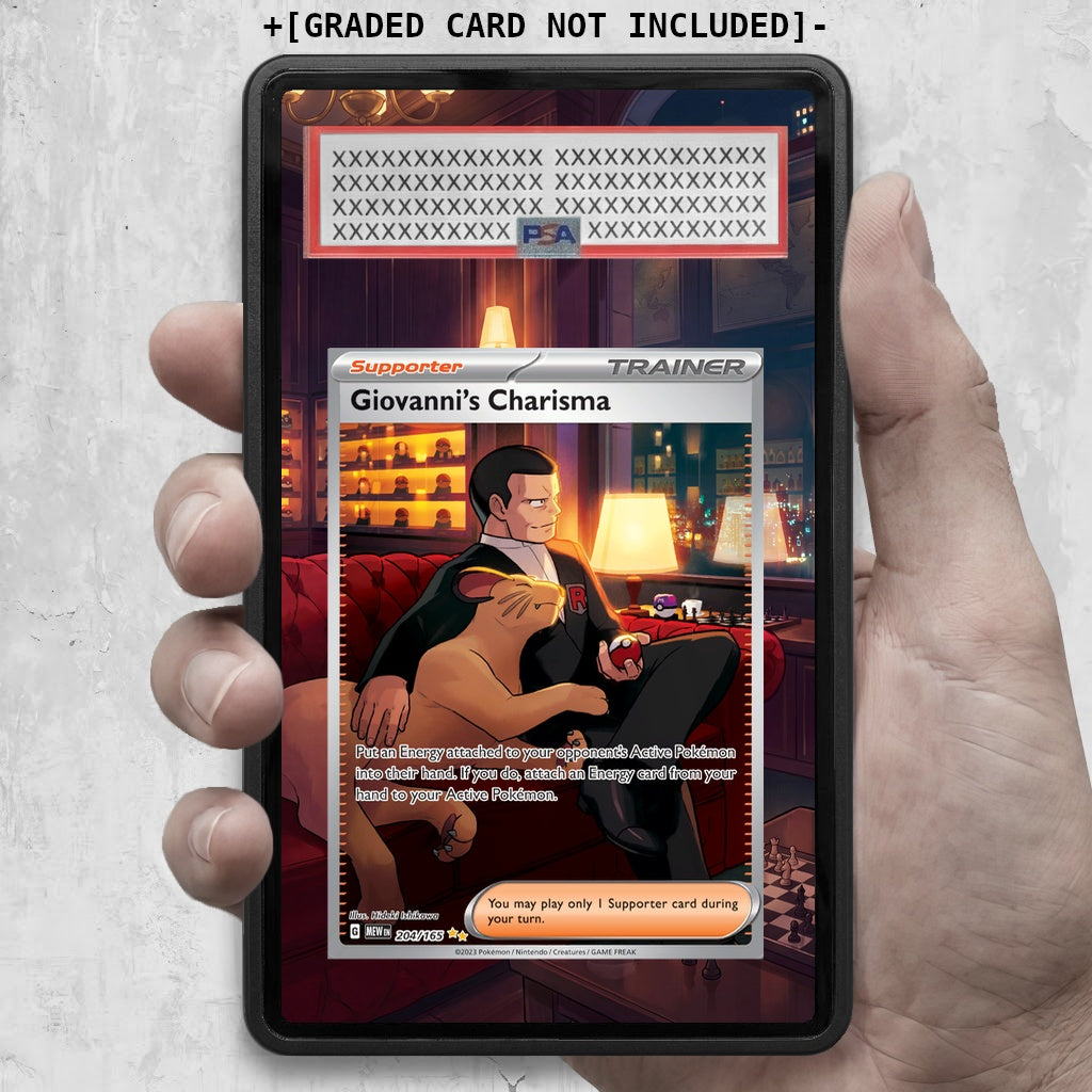 [UNIT: 204/165] // Giovanni's Charisma Extended Art Display Case - Graded