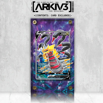 [UNIT: 185/196] // Giratina V Extended Art Display Case - Raw