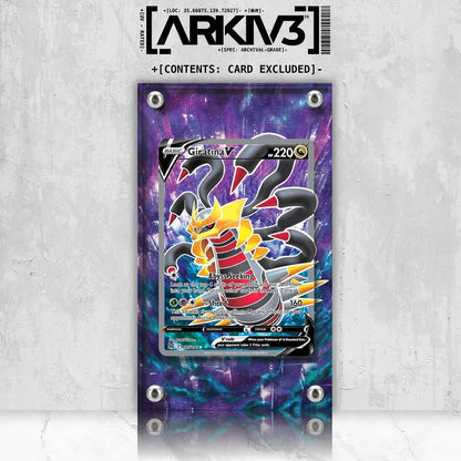 [UNIT: 185/196] // Giratina V Extended Art Display Case - Raw