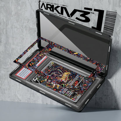 ARKIV3 PSA graded exploded mockup