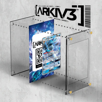 [UNIT: SM147/248] // Glaceon-GX Extended Art Display Case - Raw