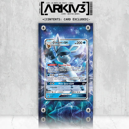 [UNIT: SM147/248] // Glaceon-GX Extended Art Display Case - Raw