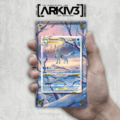 [UNIT: GG40/70] // Glaceon VSTAR Extended Art Display Case - Raw