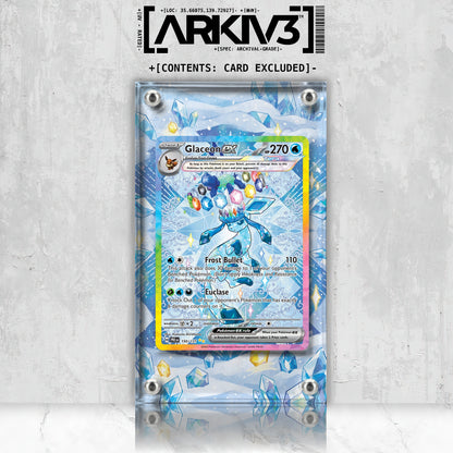 [UNIT: 150/131] // Glaceon ex Extended Art Display Case - Raw
