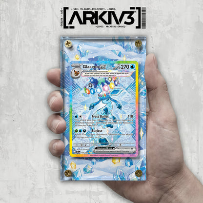 [UNIT: 150/131] // Glaceon ex Extended Art Display Case - Raw
