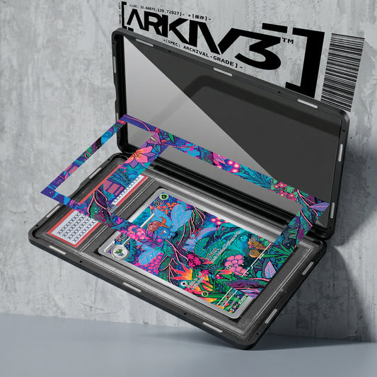 ARKIV3 PSA graded exploded mockup