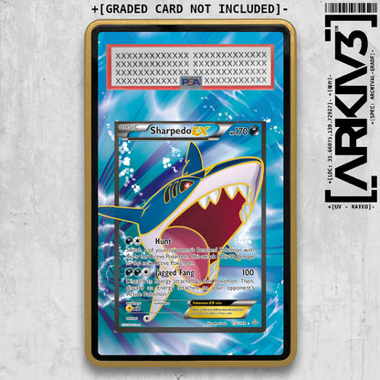 [UNIT: 152/160] // Sharpedo EX Extended Art Display Case - Graded