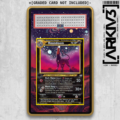 [UNIT: 8/64] // Houndoom Extended Art Display Case - Graded