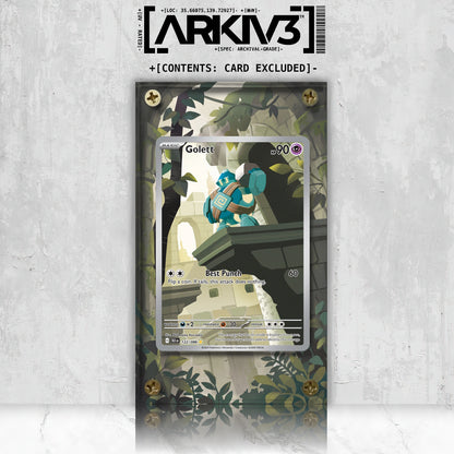 [UNIT: 122/86] // Golett Extended Art Display Case - Raw