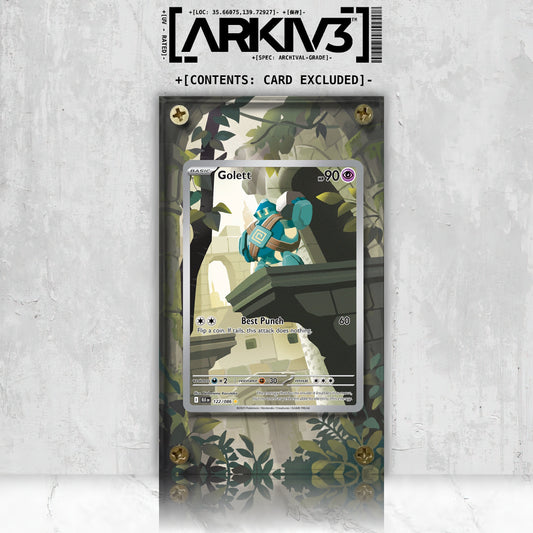 [UNIT: 122/86] // Golett Extended Art Display Case - Raw