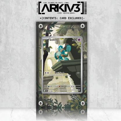 [UNIT: 122/86] // Golett Extended Art Display Case - Raw