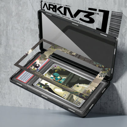 ARKIV3 PSA graded exploded mockup