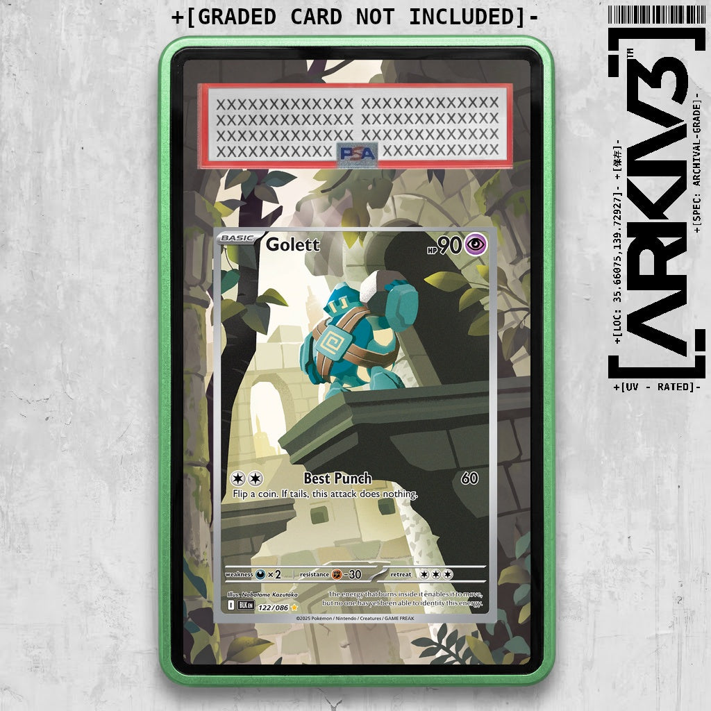 ARKIV3 PSA graded front - Green