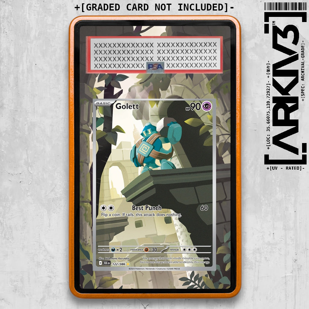 ARKIV3 PSA graded front - Orange