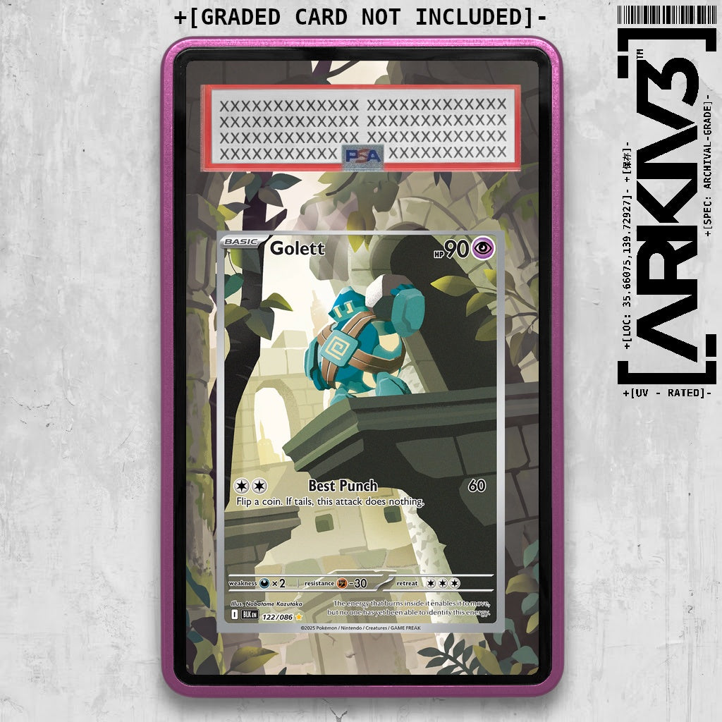 ARKIV3 PSA graded front - Purple