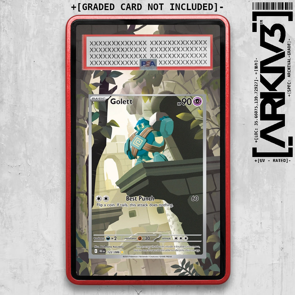 ARKIV3 PSA graded front - Red