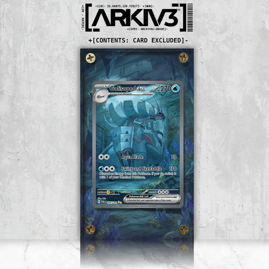 [UNIT: 246/182] // Golisopod ex Extended Art Display Case - Raw