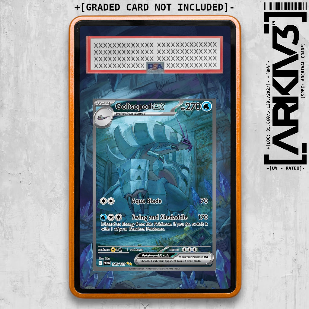 ARKIV3 PSA graded front - Orange