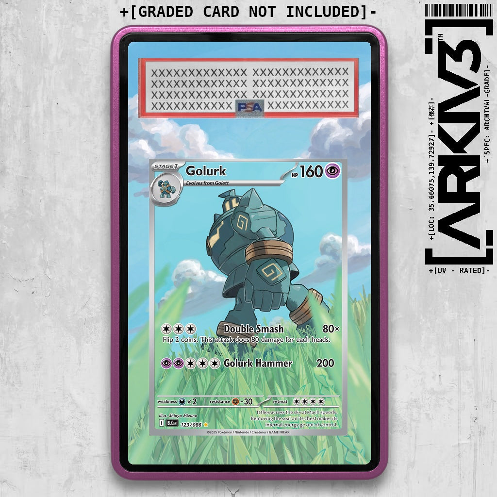 ARKIV3 PSA graded front - Purple