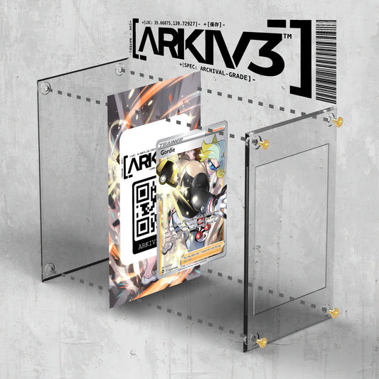 [UNIT: TG24/TG30] // Gordie Extended Art Display Case - Raw