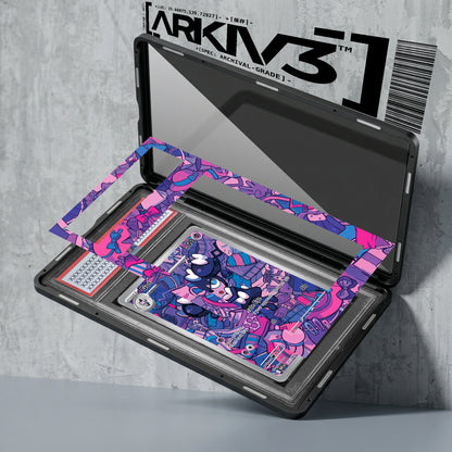 ARKIV3 PSA graded exploded mockup