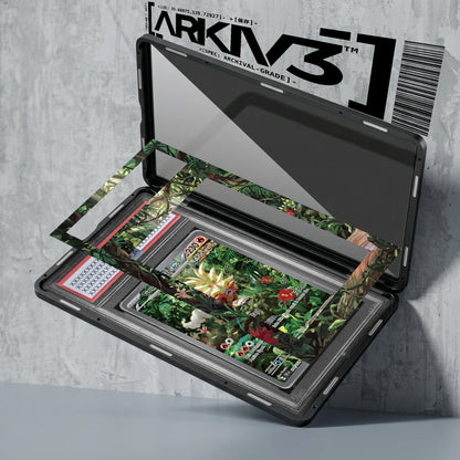 ARKIV3 PSA graded exploded mockup