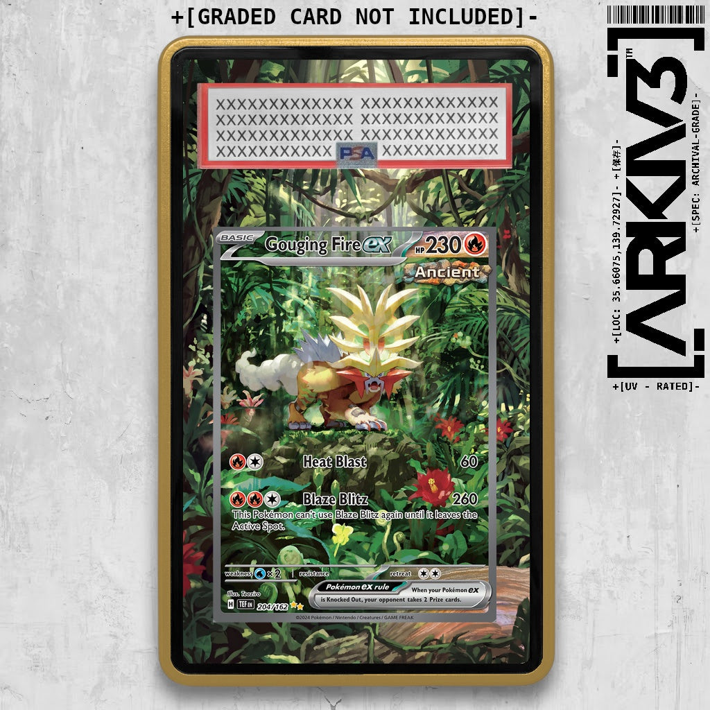 ARKIV3 PSA graded front - Gold