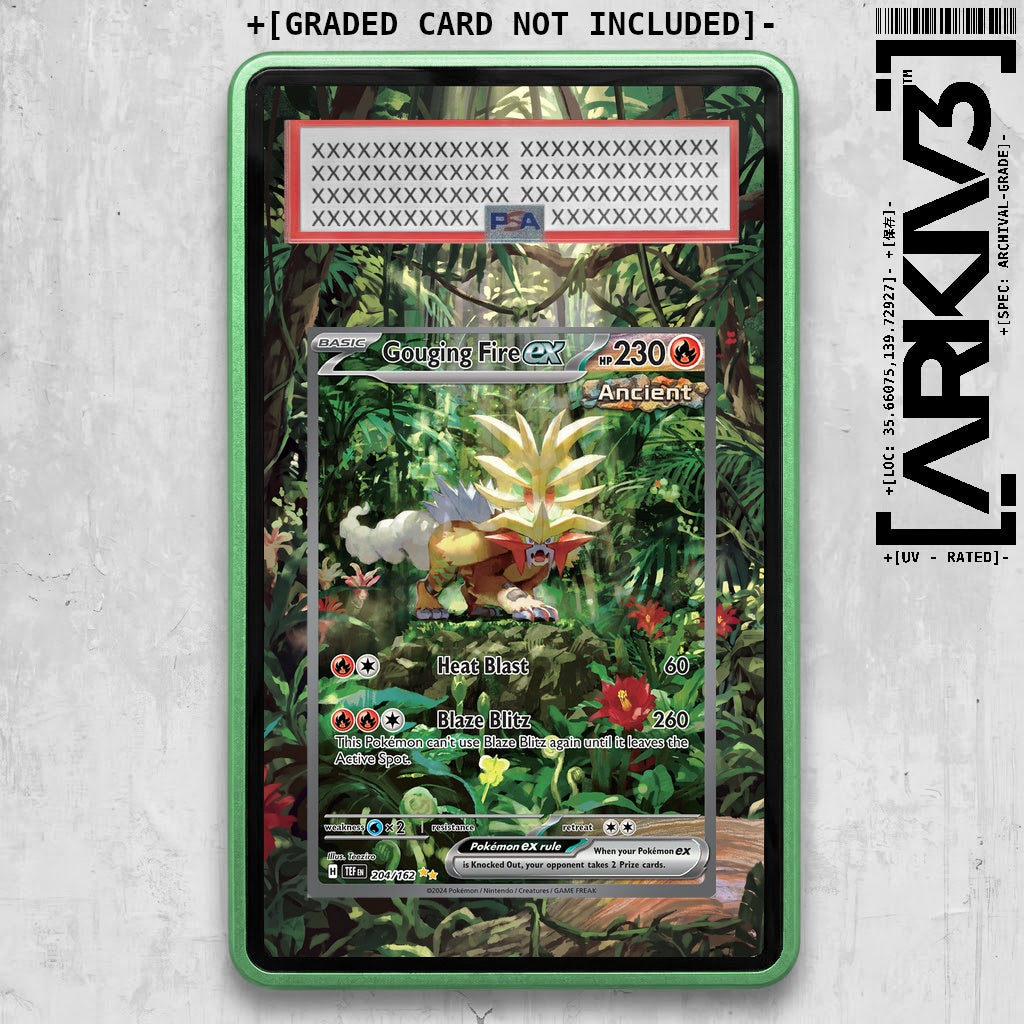 ARKIV3 PSA graded front - Green