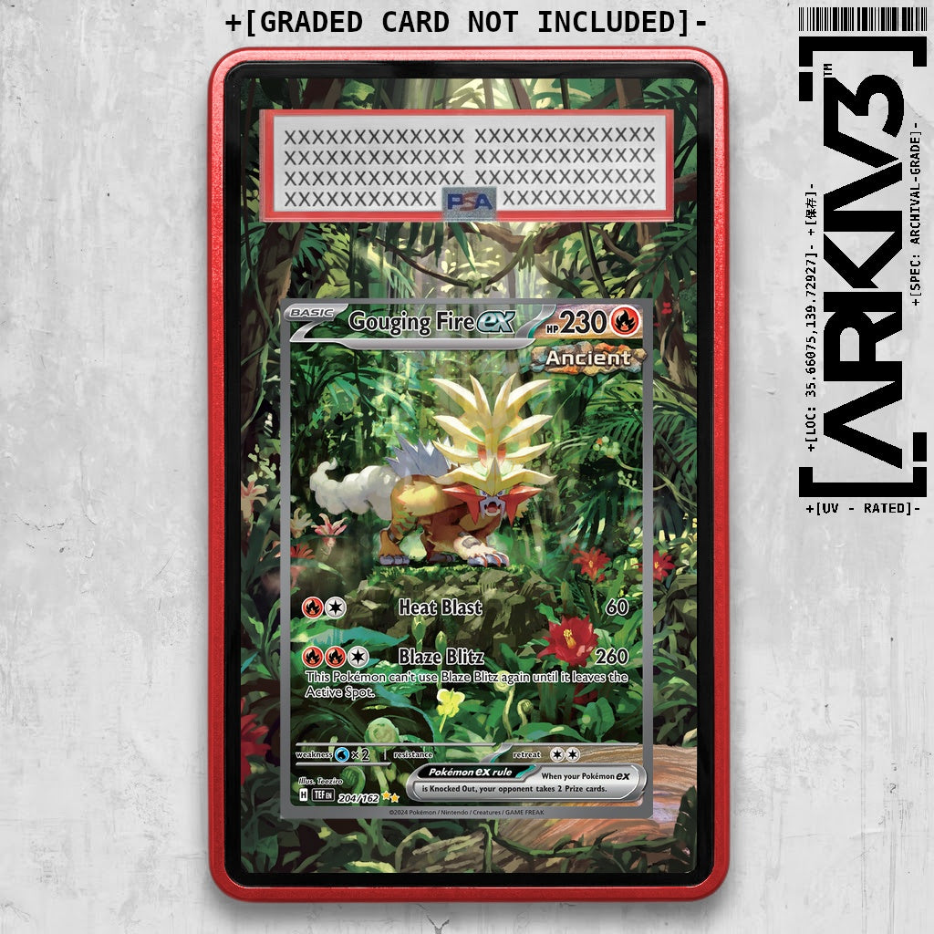 ARKIV3 PSA graded front - Red