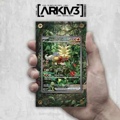 [UNIT: 204/162] // Gouging Fire ex Extended Art Display Case - Raw
