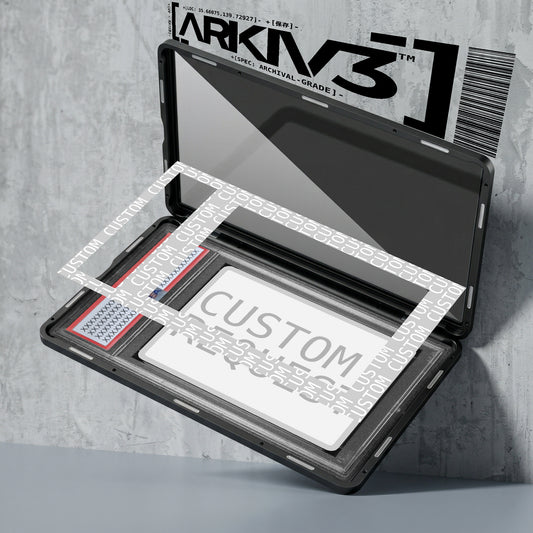 Custom Extended Art Display Case - Graded