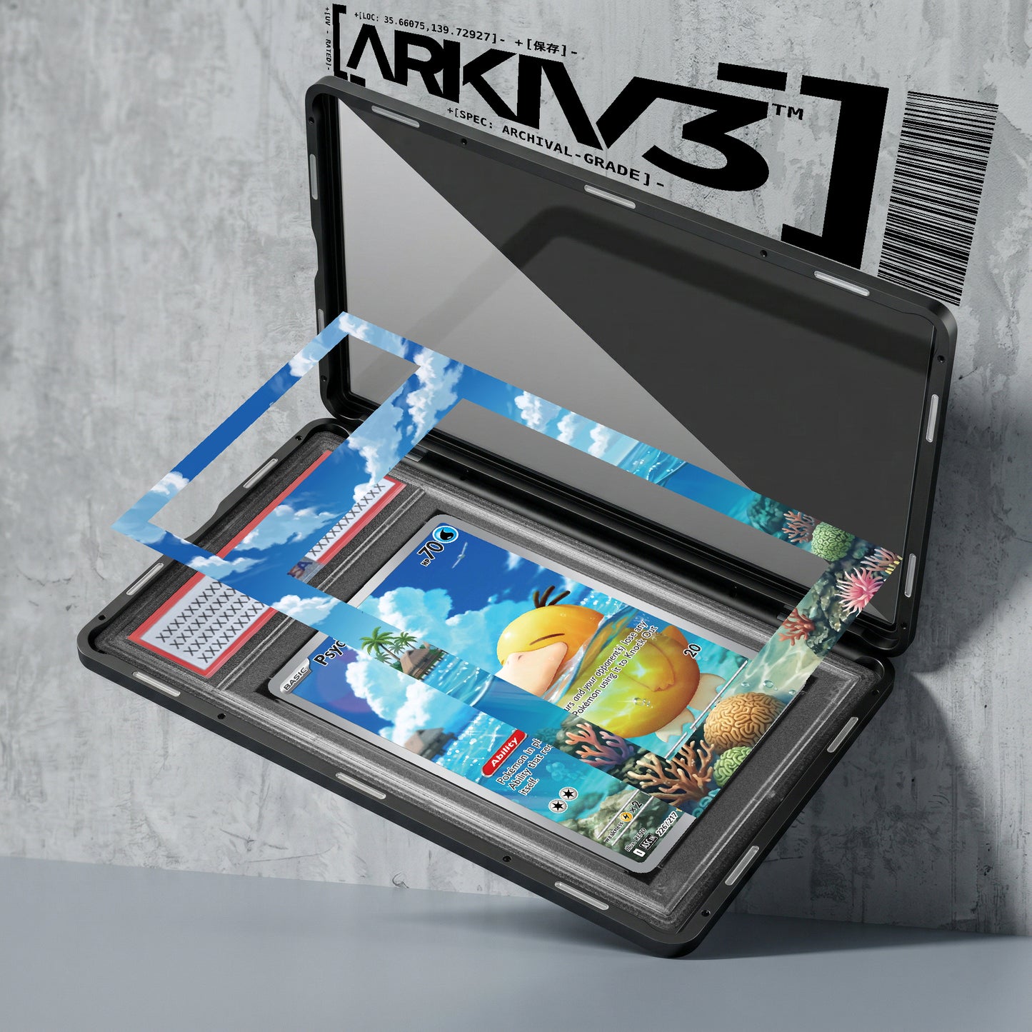 [UNIT: 226/217] // Psyduck Extended Art Display Case - Graded