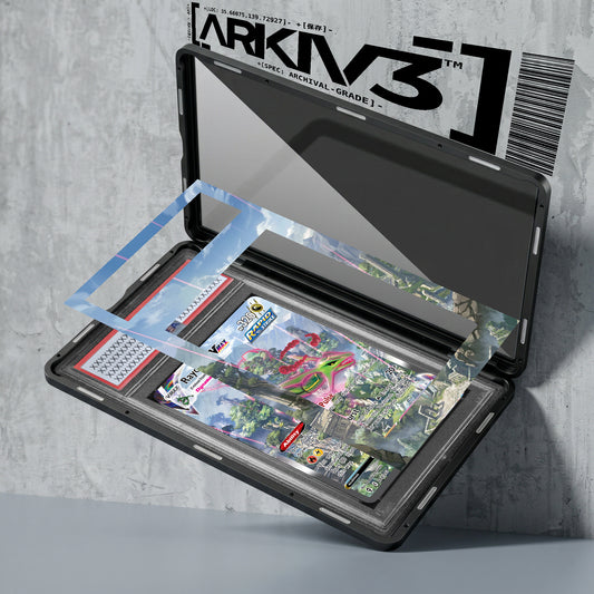 [UNIT: 218/203] // Rayquaza Vmax Extended Art Display Case - Graded