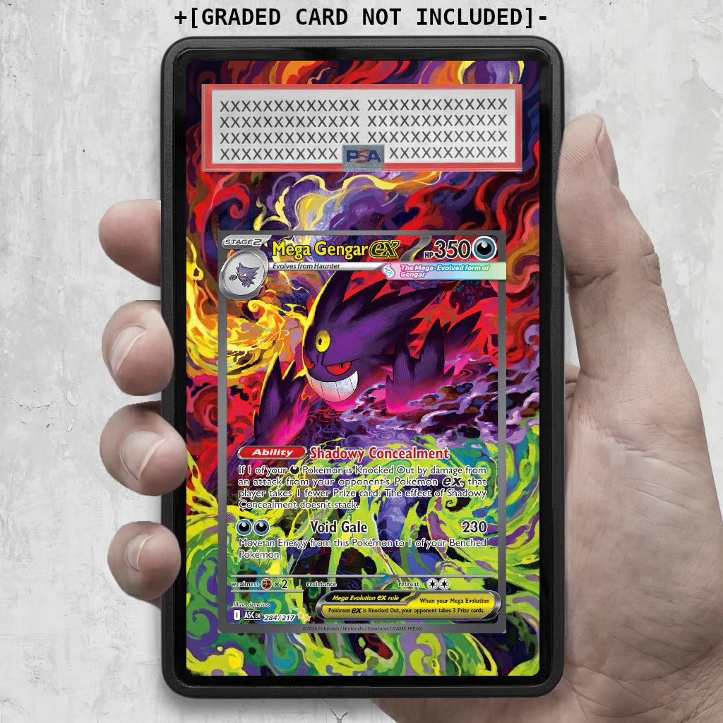 [UNIT: 284/217] // Mega Gengar ex Extended Art Display Case - Graded