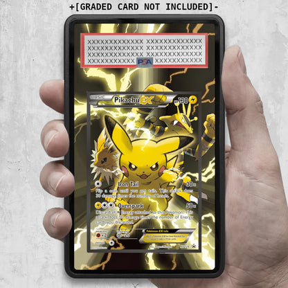 [UNIT: XY124] // Pikachu EX Extended Art Display Case - Graded