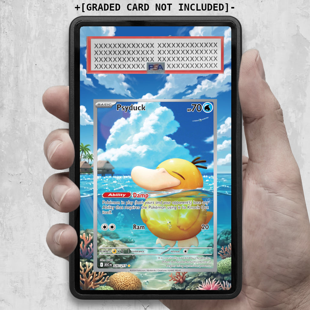 [UNIT: 226/217] // Psyduck Extended Art Display Case - Graded